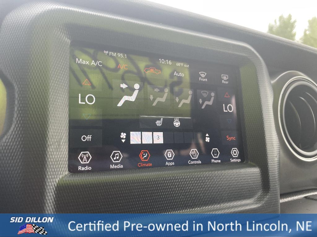 used 2021 Jeep Gladiator car, priced at $33,491