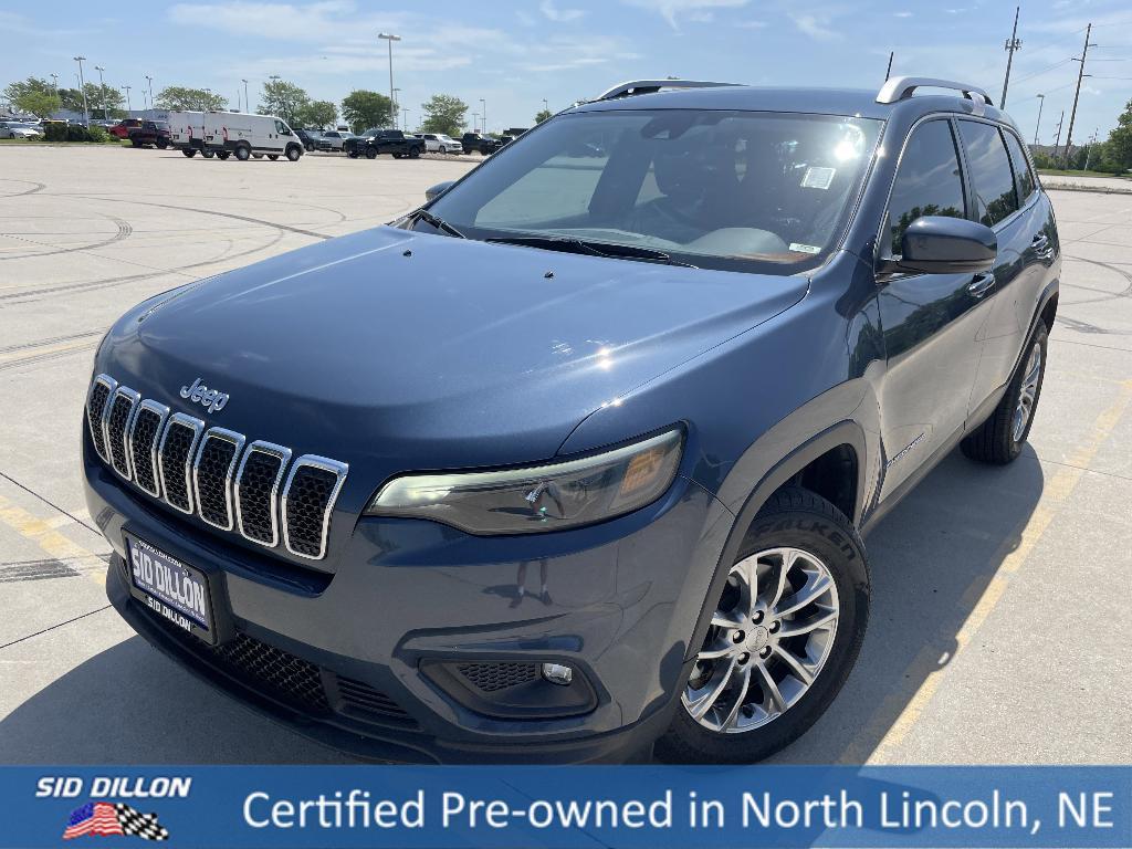 used 2021 Jeep Cherokee car, priced at $23,991