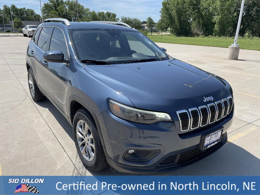 used 2021 Jeep Cherokee car, priced at $23,991