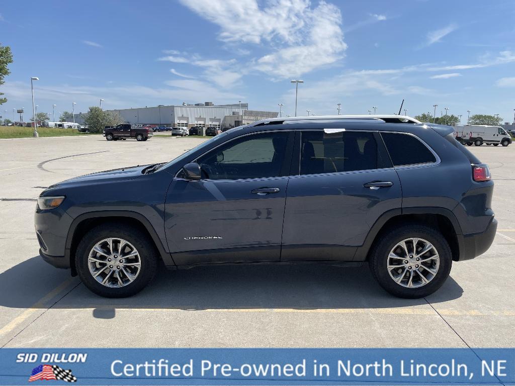 used 2021 Jeep Cherokee car, priced at $23,991