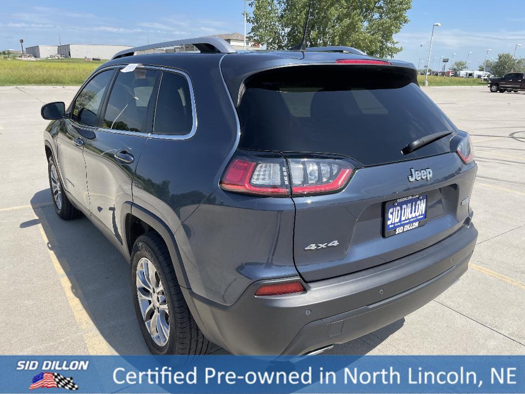used 2021 Jeep Cherokee car, priced at $23,991