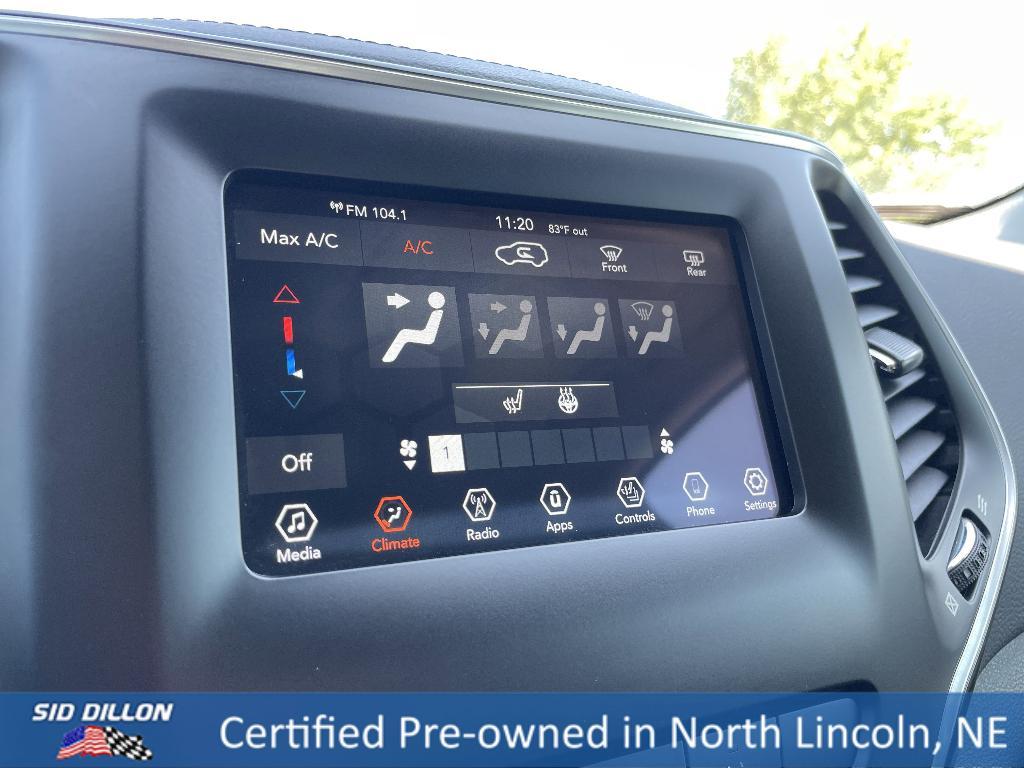 used 2021 Jeep Cherokee car, priced at $23,991