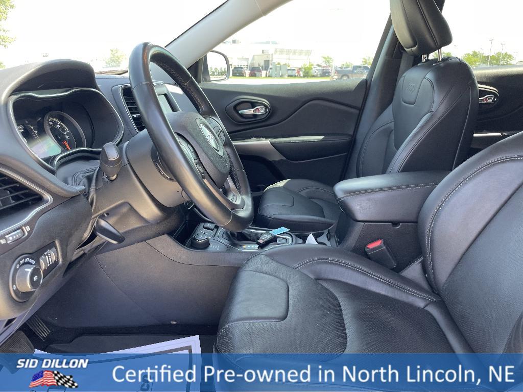 used 2021 Jeep Cherokee car, priced at $23,991