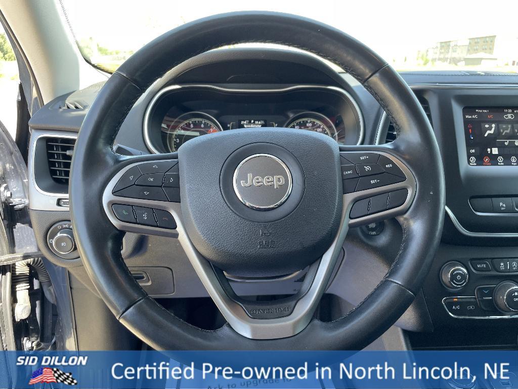 used 2021 Jeep Cherokee car, priced at $23,991