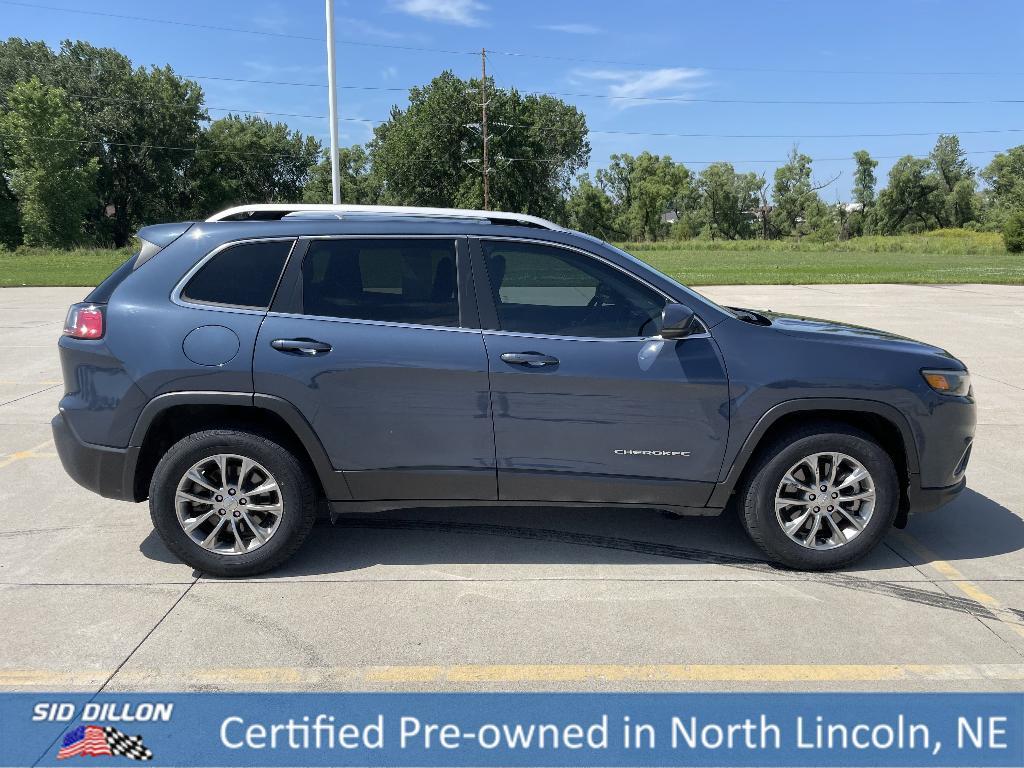 used 2021 Jeep Cherokee car, priced at $23,991