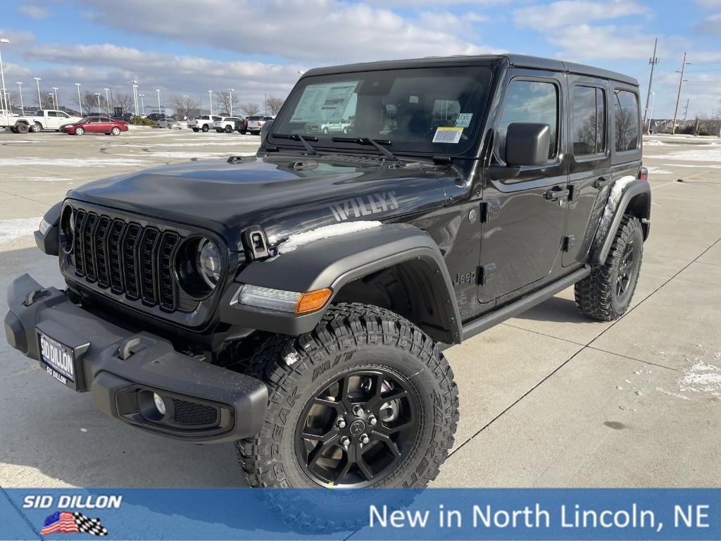 new 2025 Jeep Wrangler car, priced at $50,475