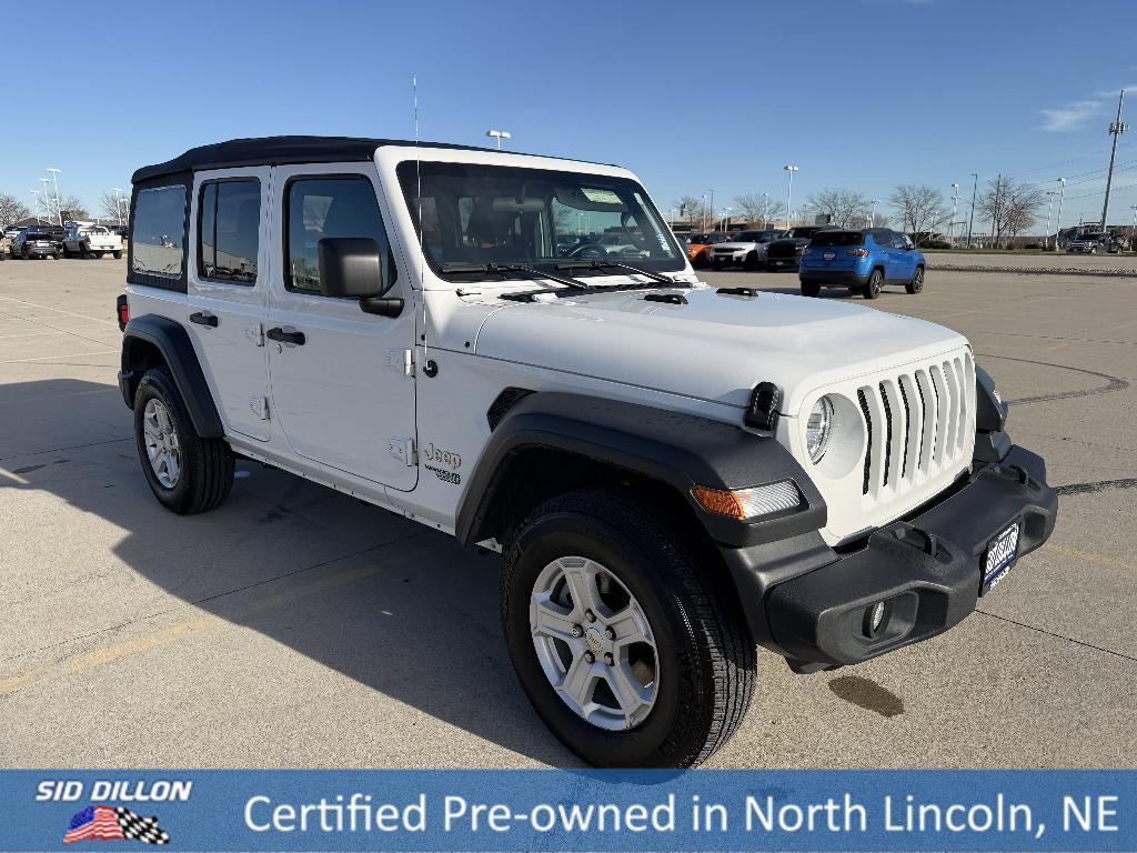 used 2018 Jeep Wrangler Unlimited car, priced at $24,592