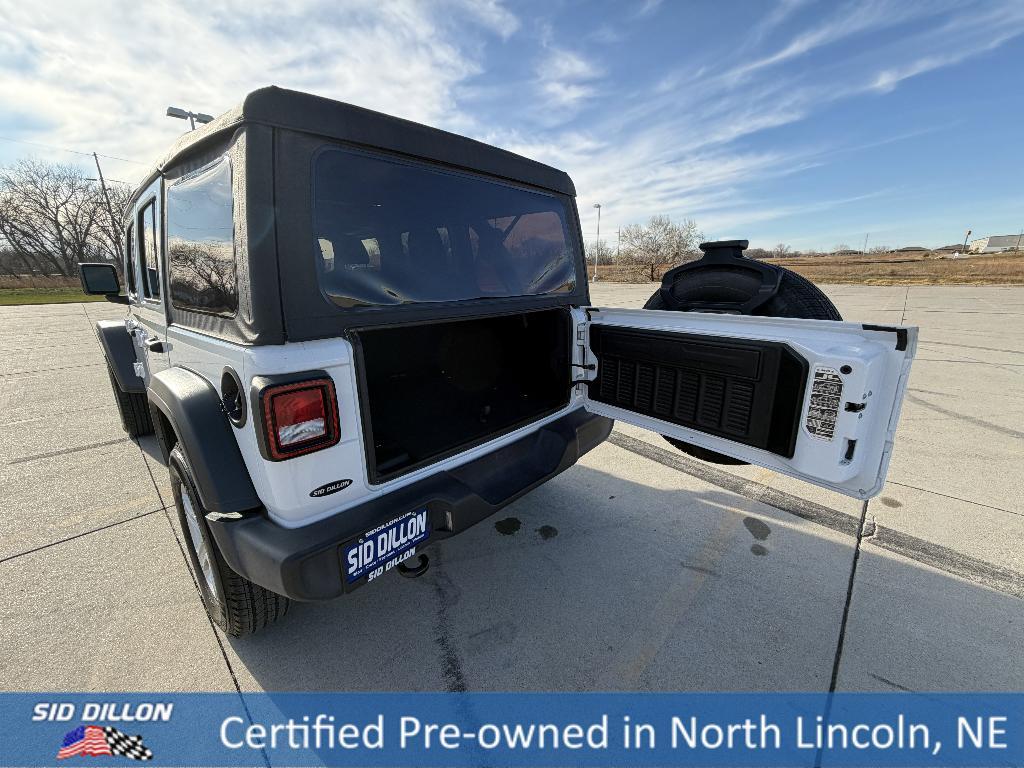 used 2018 Jeep Wrangler Unlimited car, priced at $24,592