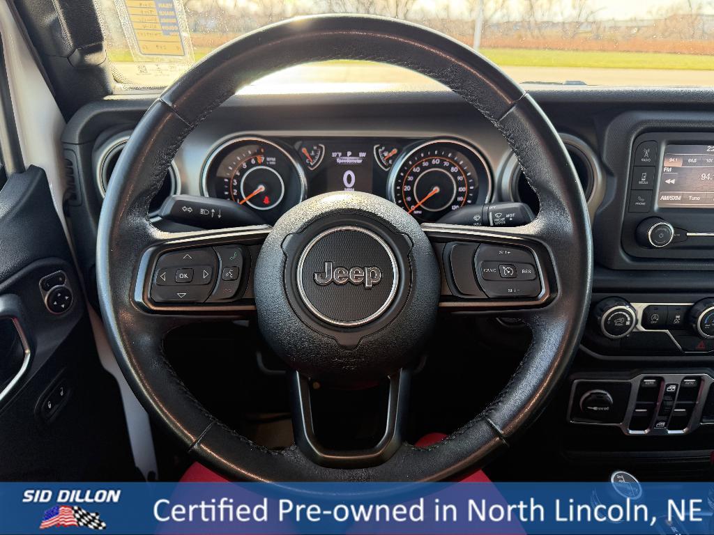 used 2018 Jeep Wrangler Unlimited car, priced at $24,592