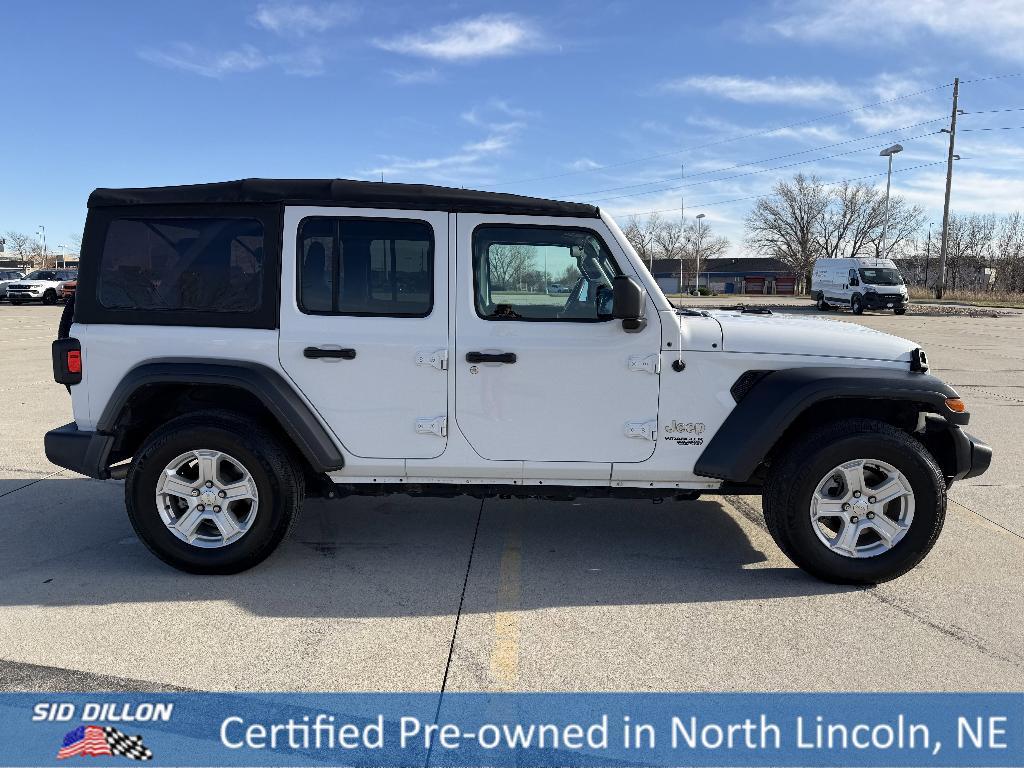 used 2018 Jeep Wrangler Unlimited car, priced at $24,592