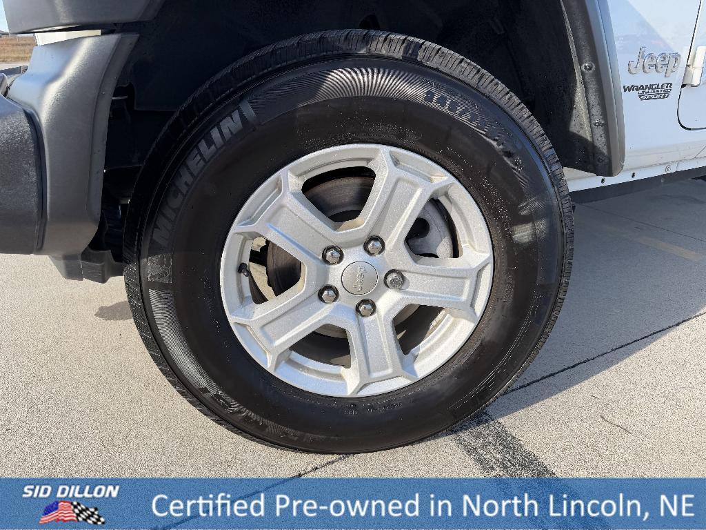 used 2018 Jeep Wrangler Unlimited car, priced at $24,592