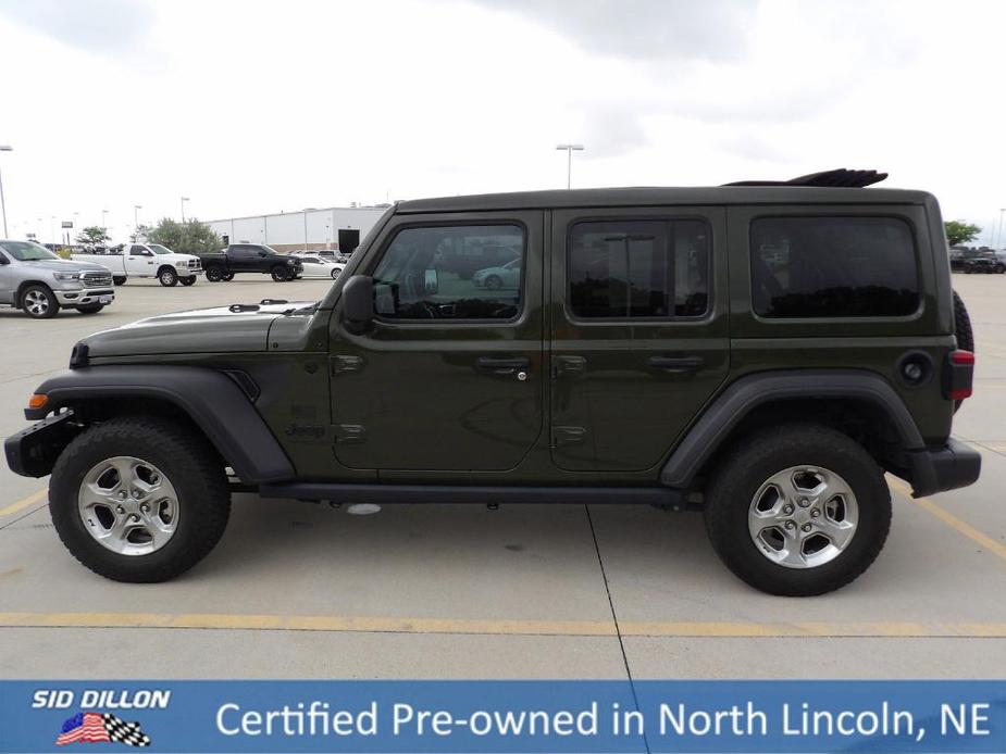 used 2021 Jeep Wrangler Unlimited car, priced at $36,993