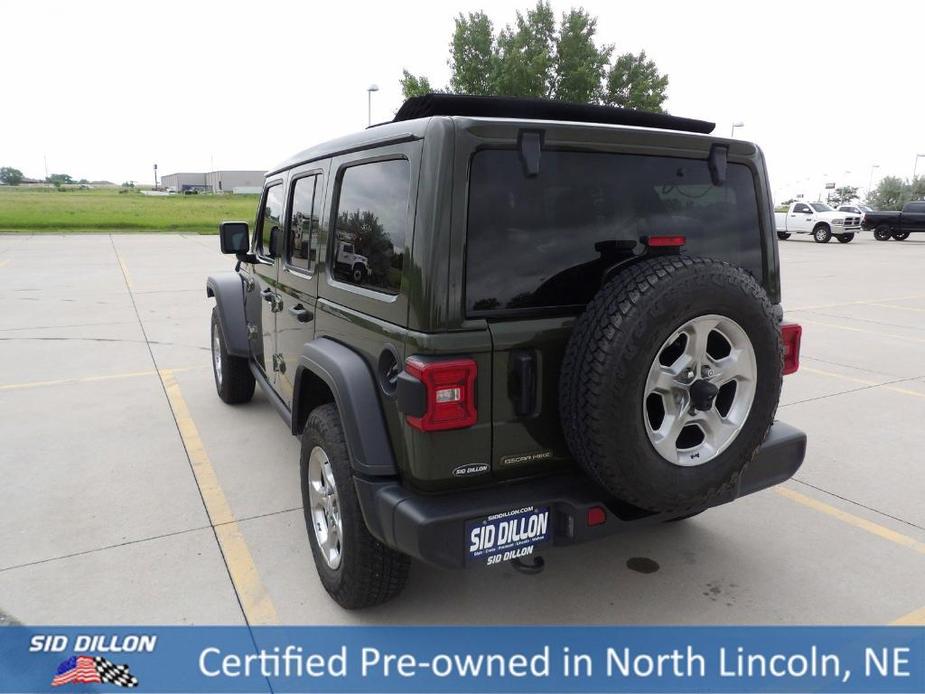 used 2021 Jeep Wrangler Unlimited car, priced at $36,993