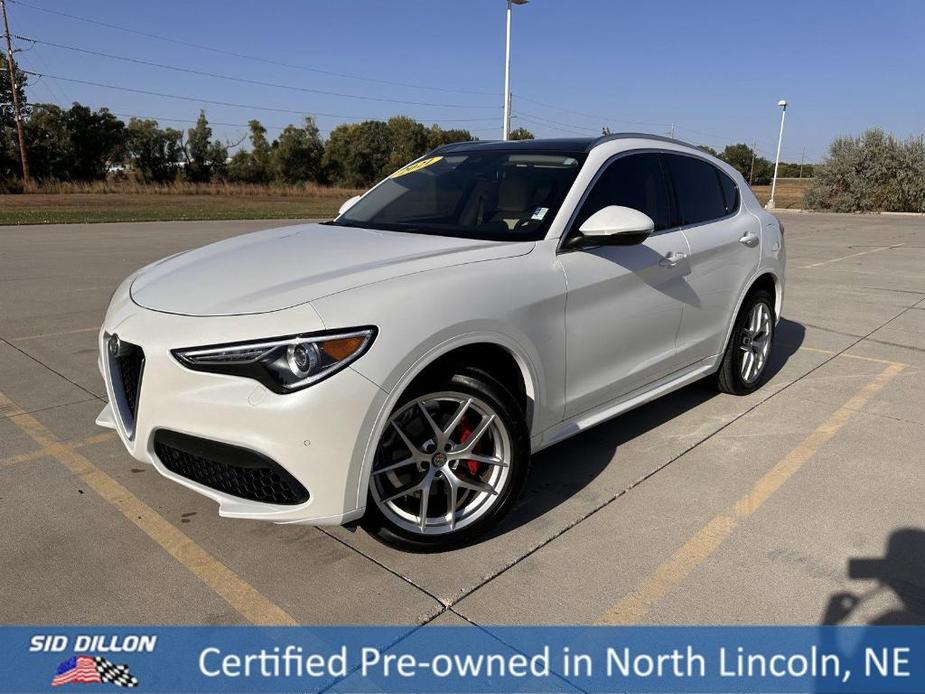 used 2021 Alfa Romeo Stelvio car, priced at $26,795