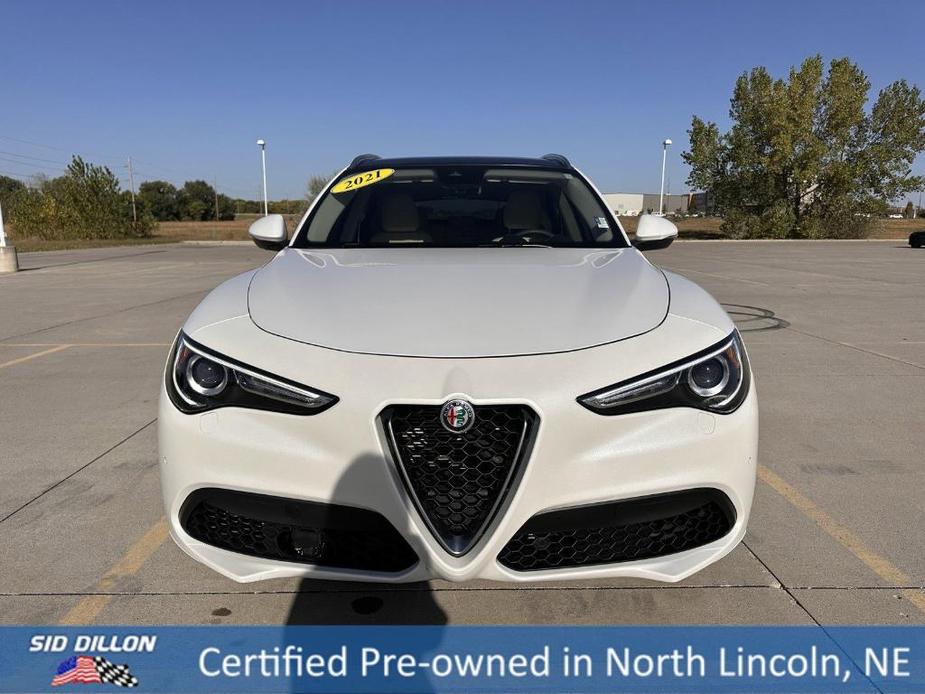 used 2021 Alfa Romeo Stelvio car, priced at $26,795