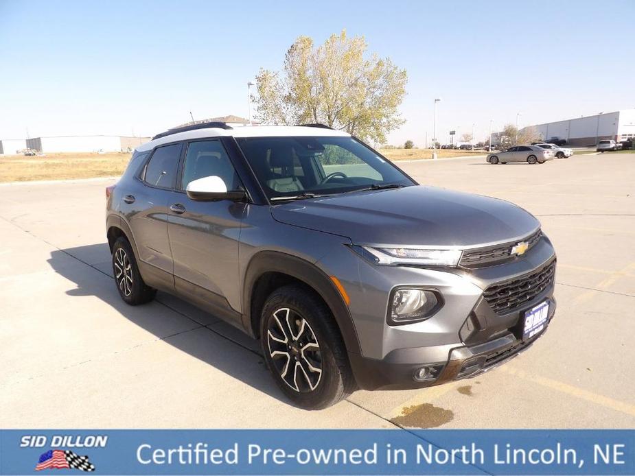 used 2021 Chevrolet TrailBlazer car, priced at $22,493