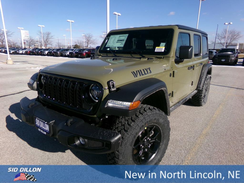 new 2025 Jeep Wrangler car, priced at $50,475