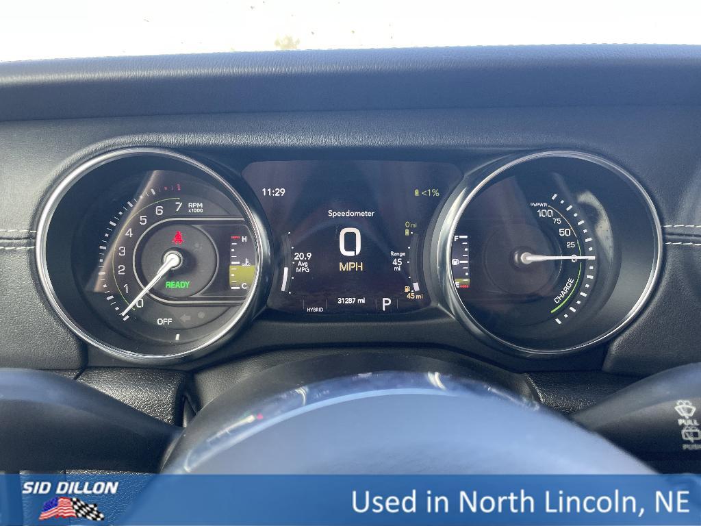 used 2023 Jeep Wrangler 4xe car, priced at $34,993