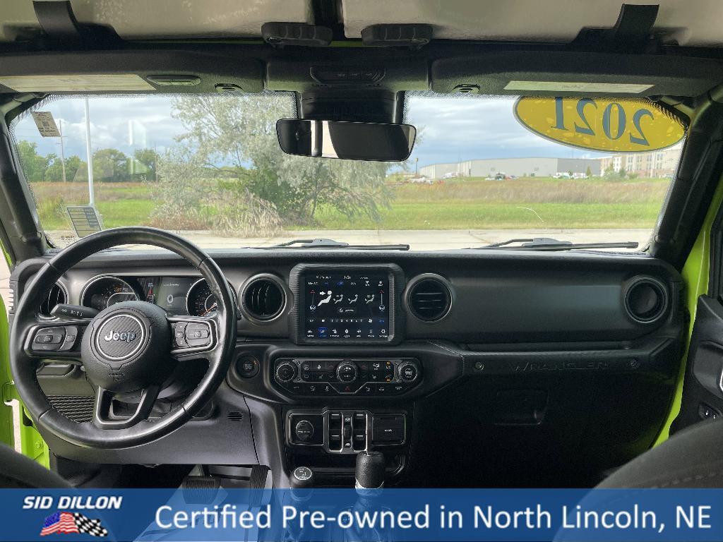used 2021 Jeep Wrangler Unlimited car, priced at $33,991