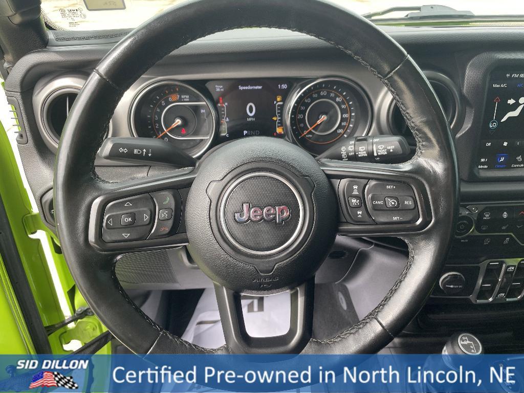 used 2021 Jeep Wrangler Unlimited car, priced at $33,991
