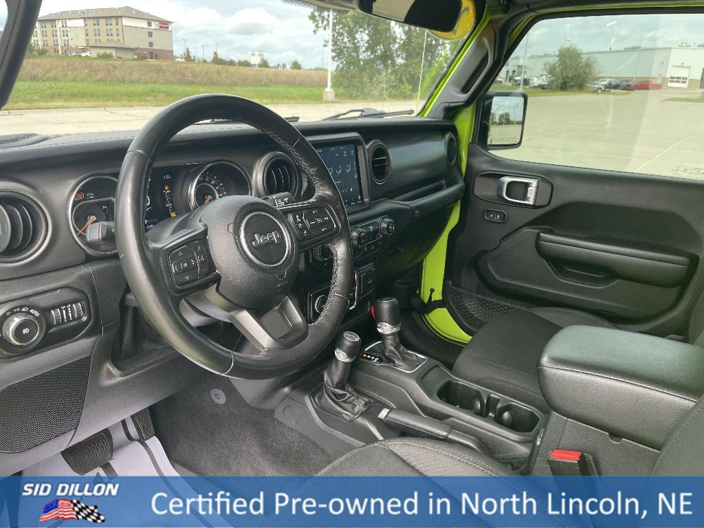 used 2021 Jeep Wrangler Unlimited car, priced at $33,991