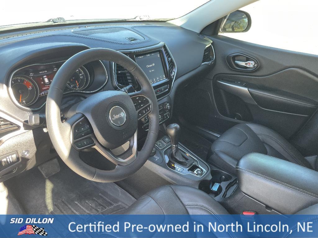 used 2021 Jeep Cherokee car, priced at $22,892