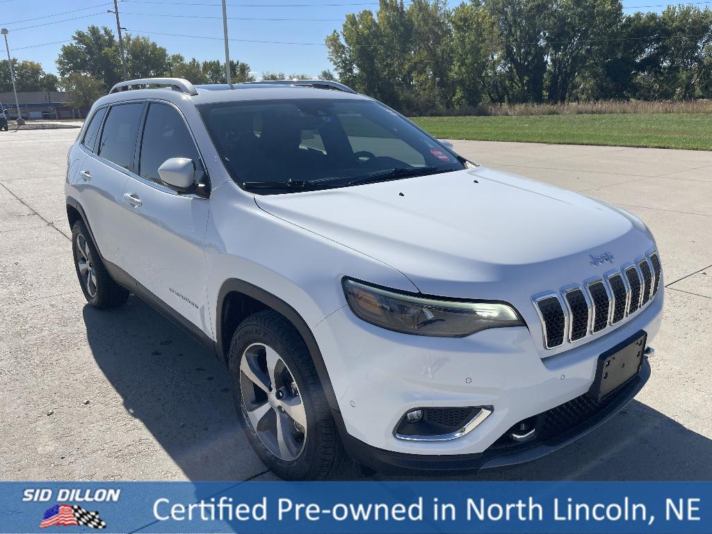 used 2021 Jeep Cherokee car, priced at $22,892