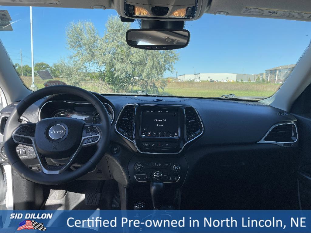 used 2021 Jeep Cherokee car, priced at $22,892