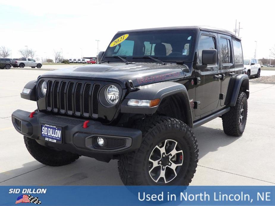 used 2021 Jeep Wrangler Unlimited car, priced at $39,695