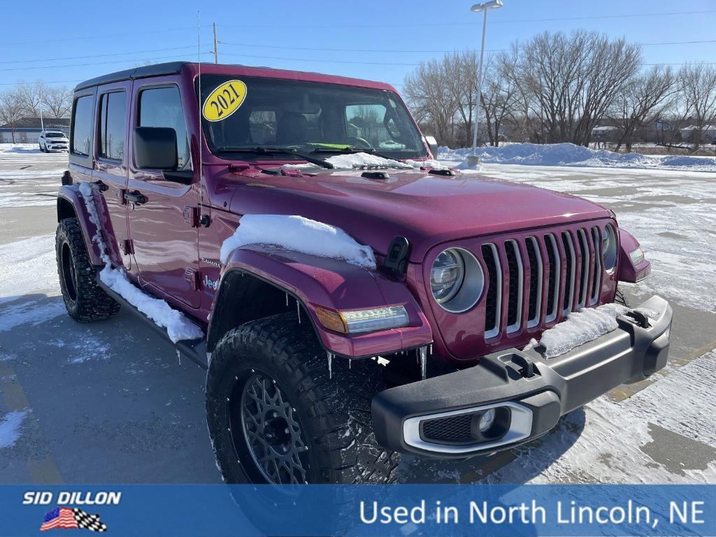 used 2021 Jeep Wrangler Unlimited 4xe car, priced at $35,992