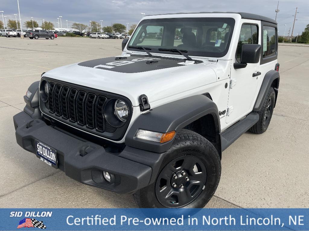 used 2025 Jeep Wrangler car, priced at $31,991