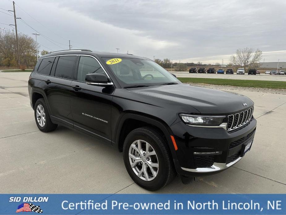 used 2021 Jeep Grand Cherokee L car, priced at $32,899