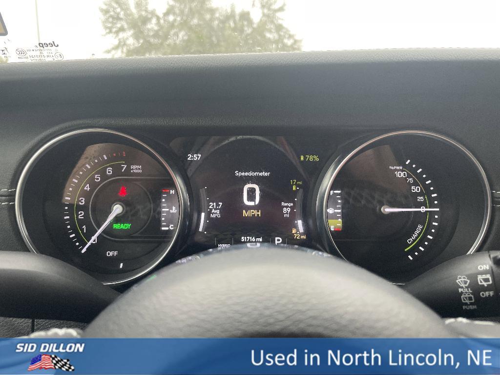 used 2023 Jeep Wrangler 4xe car, priced at $32,495