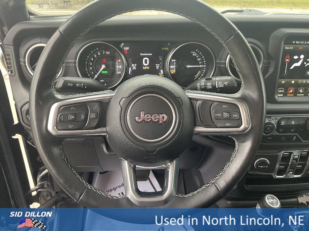 used 2023 Jeep Wrangler 4xe car, priced at $32,495