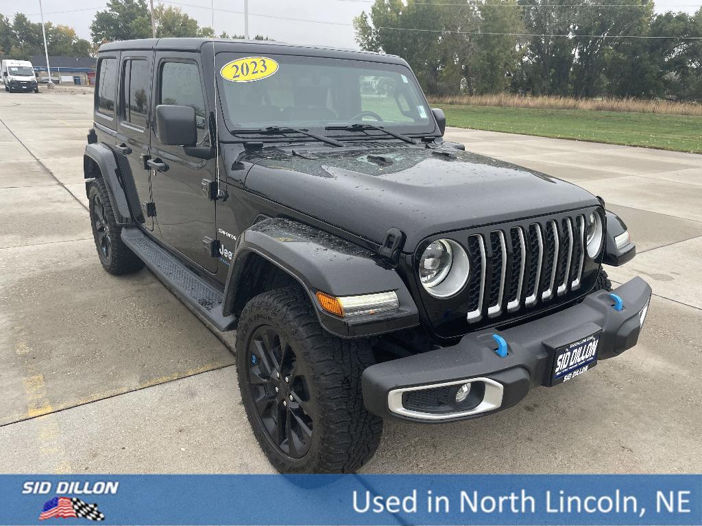 used 2023 Jeep Wrangler 4xe car, priced at $32,495