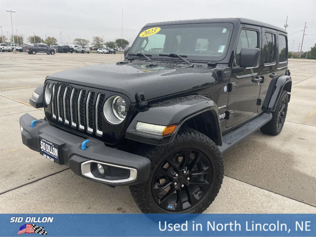 used 2023 Jeep Wrangler 4xe car, priced at $32,495