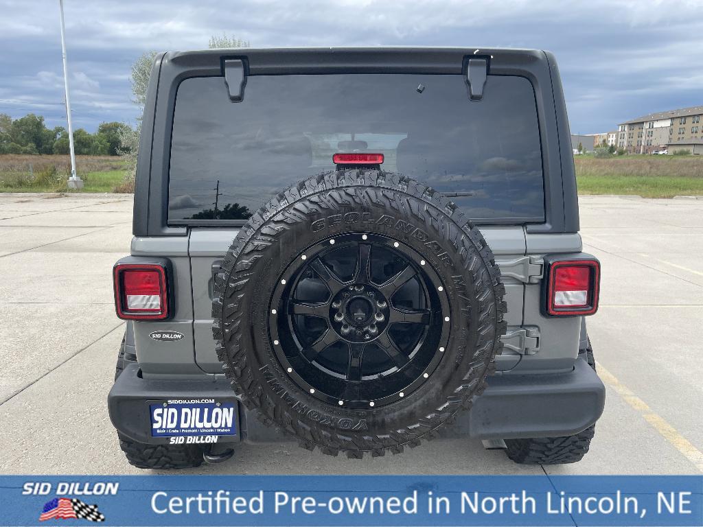 used 2022 Jeep Wrangler Unlimited car, priced at $34,991