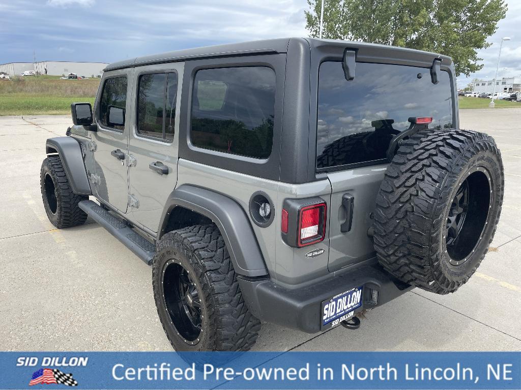 used 2022 Jeep Wrangler Unlimited car, priced at $34,991