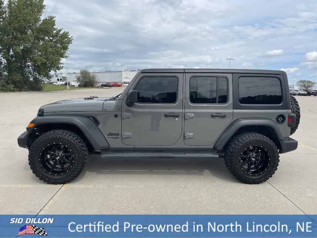used 2022 Jeep Wrangler Unlimited car, priced at $34,991