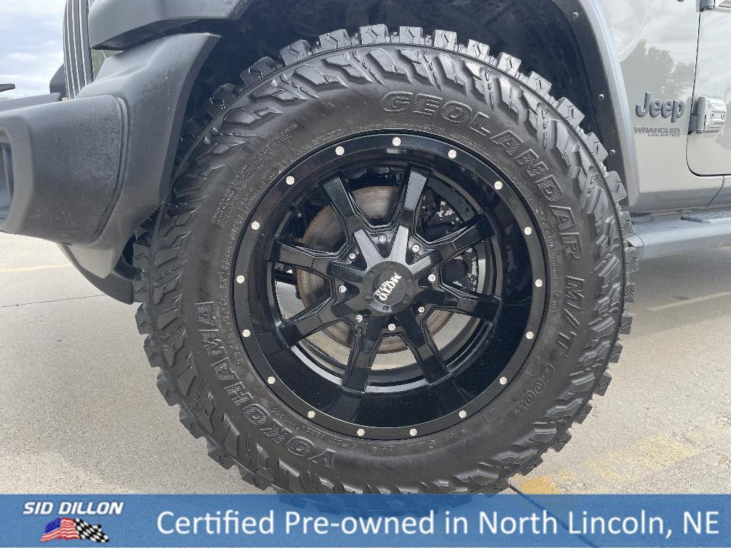 used 2022 Jeep Wrangler Unlimited car, priced at $34,991