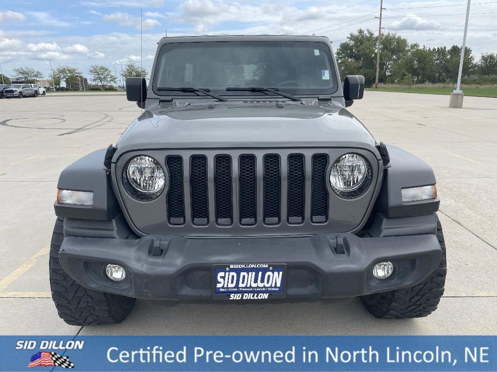 used 2022 Jeep Wrangler Unlimited car, priced at $34,991