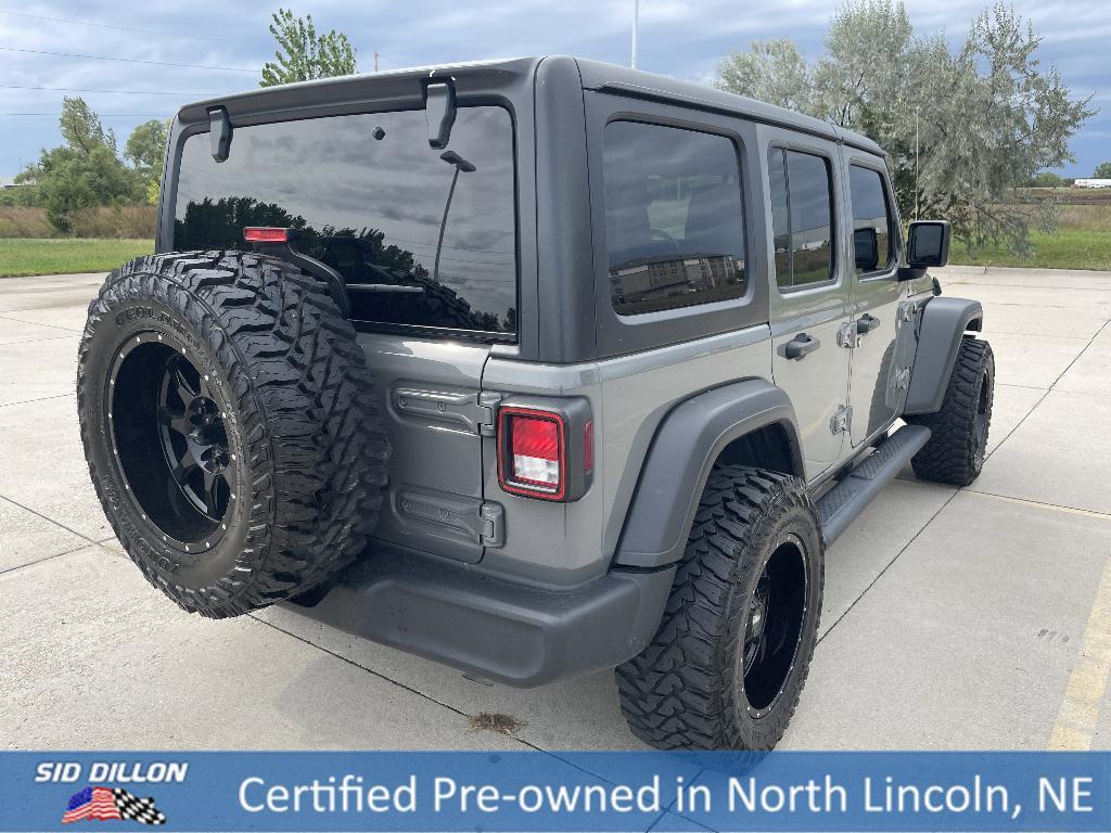 used 2022 Jeep Wrangler Unlimited car, priced at $34,991