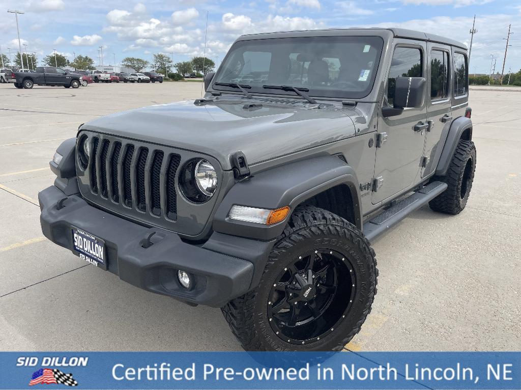 used 2022 Jeep Wrangler Unlimited car, priced at $34,991