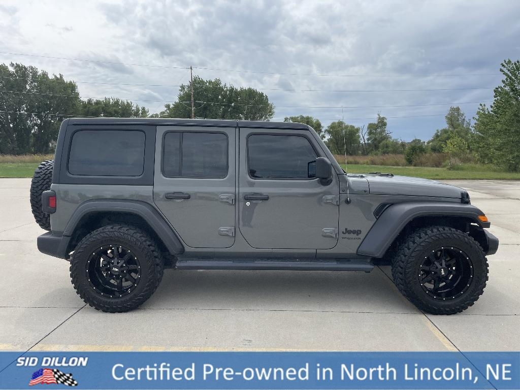 used 2022 Jeep Wrangler Unlimited car, priced at $34,991