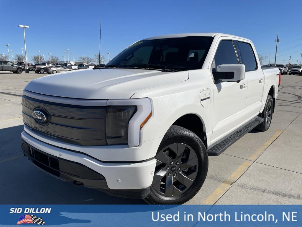 used 2023 Ford F-150 Lightning car, priced at $47,991