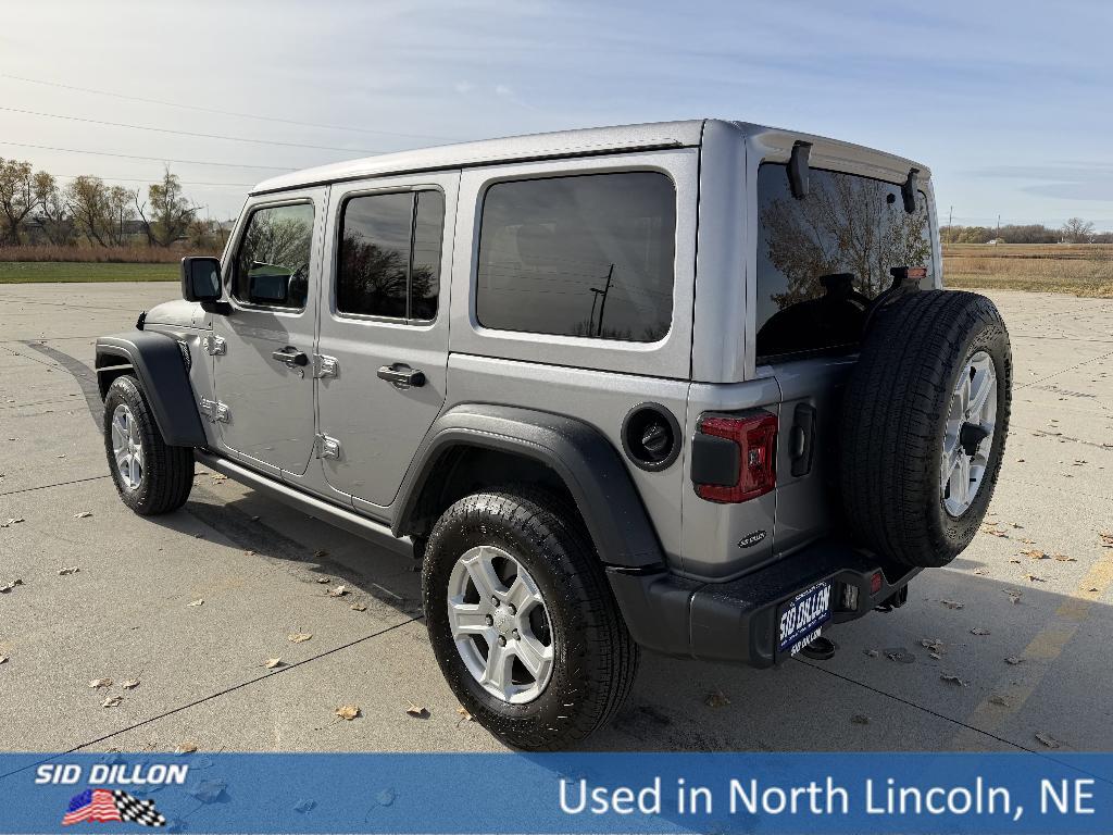 used 2021 Jeep Wrangler Unlimited car, priced at $30,893