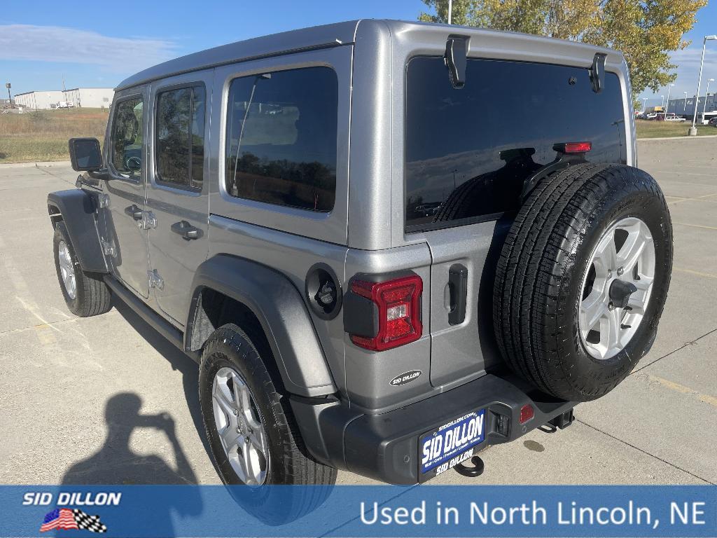 used 2021 Jeep Wrangler Unlimited car, priced at $30,991