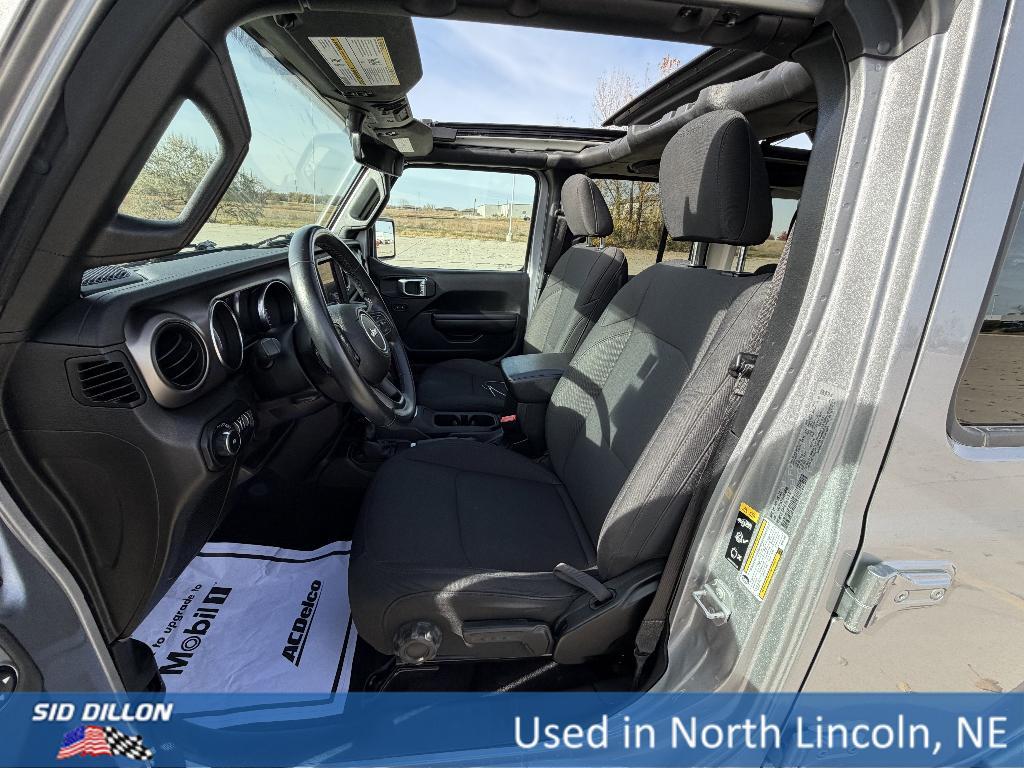 used 2021 Jeep Wrangler Unlimited car, priced at $30,893