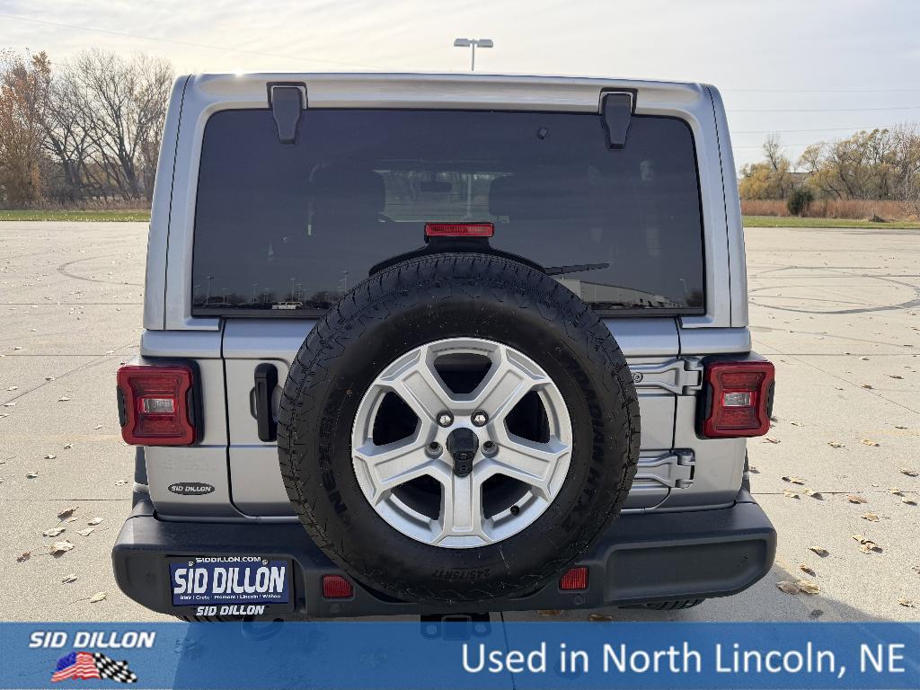 used 2021 Jeep Wrangler Unlimited car, priced at $30,893