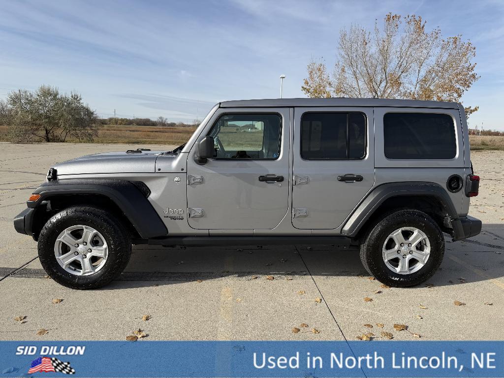 used 2021 Jeep Wrangler Unlimited car, priced at $30,893